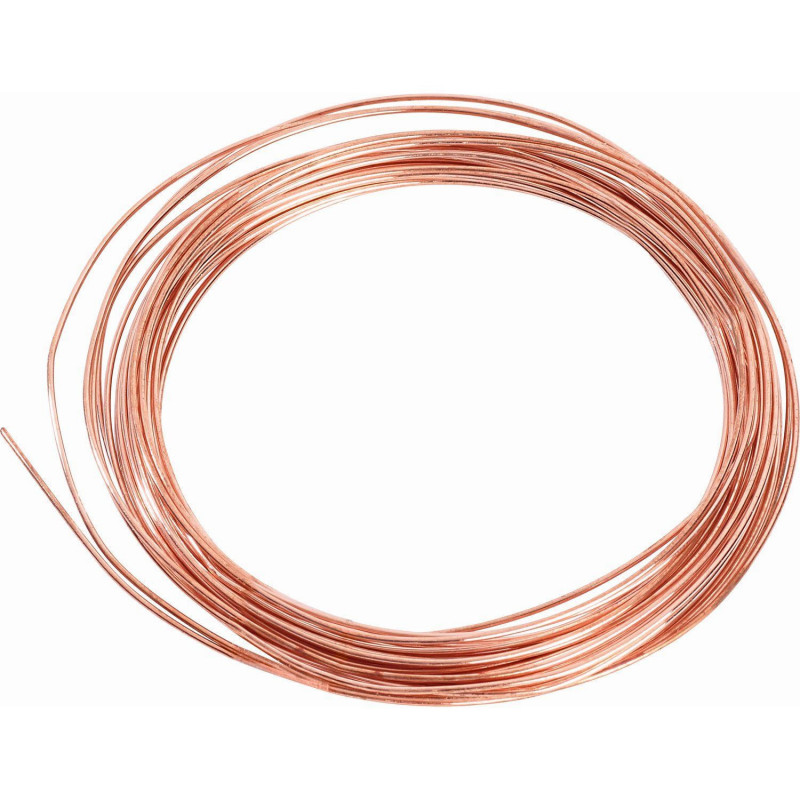 ᐉ Fil de cuivre nu Ø 0,1-5 mm sans fil émail Cu 99,9 fil artisanal 2-750  mètres — acheter en Allemagne