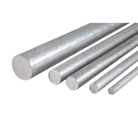 Barre en aluminium Ø12,15,21mm 3.4365 Barre ronde AlZnMgCu1.5 Bar EN AW-7075