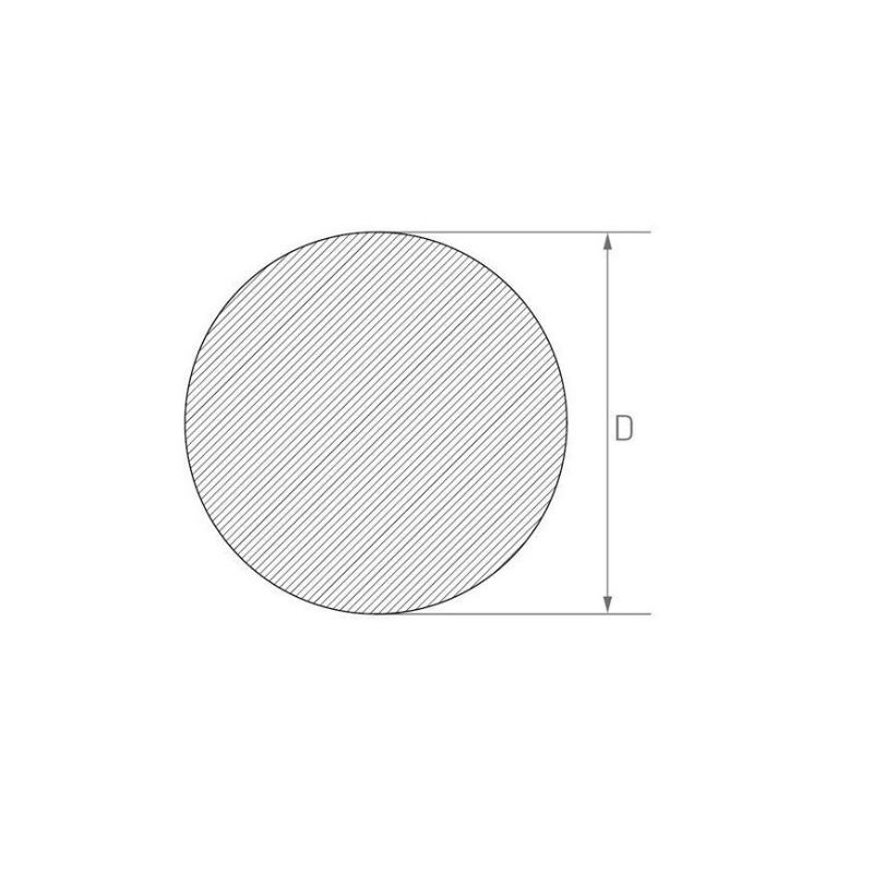 Barre de magnésium de 1mm à 400mm alliage az31b UNS M11311 tige ronde