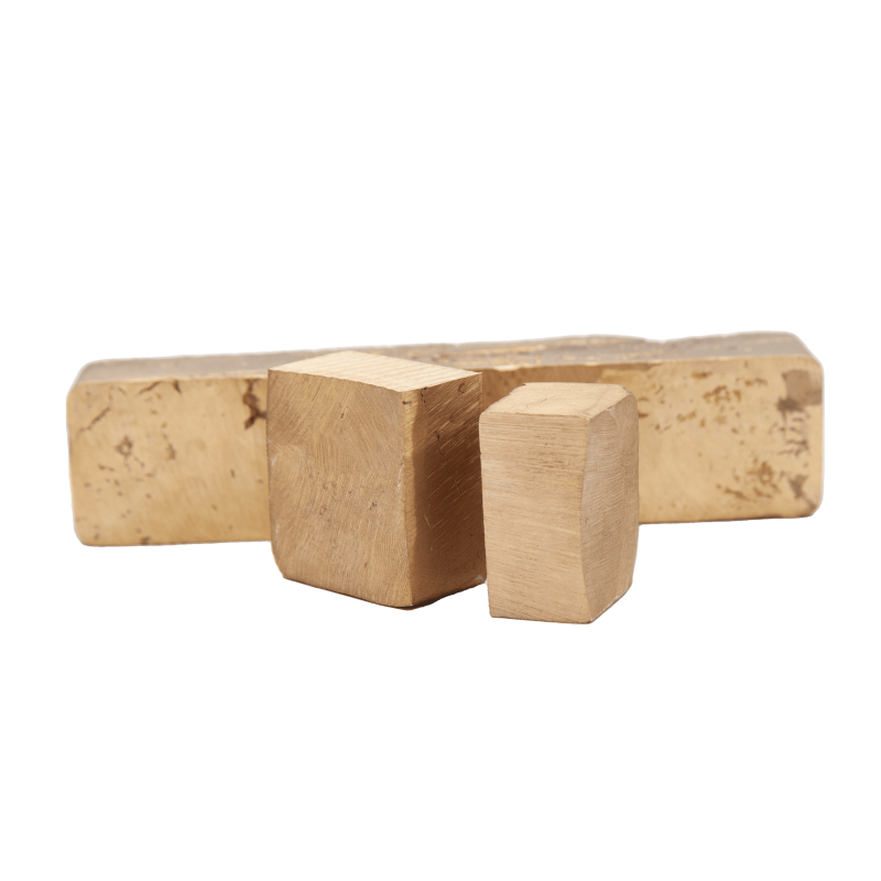 Laiton en barres 99,9% Laiton métal précieux or métal laiton pur 1gr-10kg