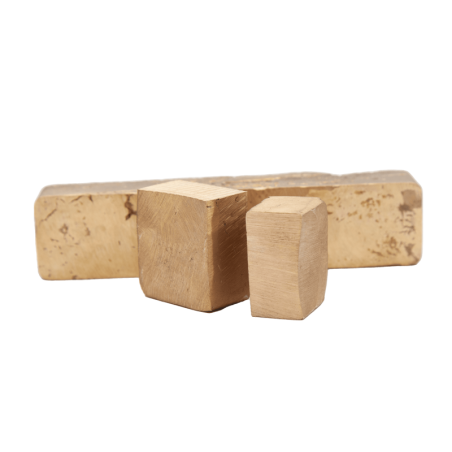 Lingot de laiton 99.9% laiton Brass Elelmetal or métal laiton pur 1gr-10kg