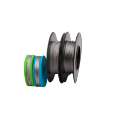 Fil en acier inoxydable Ø0,05-3mm 1.4571 316Ti V4A Fil à bricoler Fil de ligature 1-500 mètres
