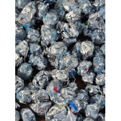 Granulés d'aluminium 99% Alu recyclé de haute qualité 100g-10kg