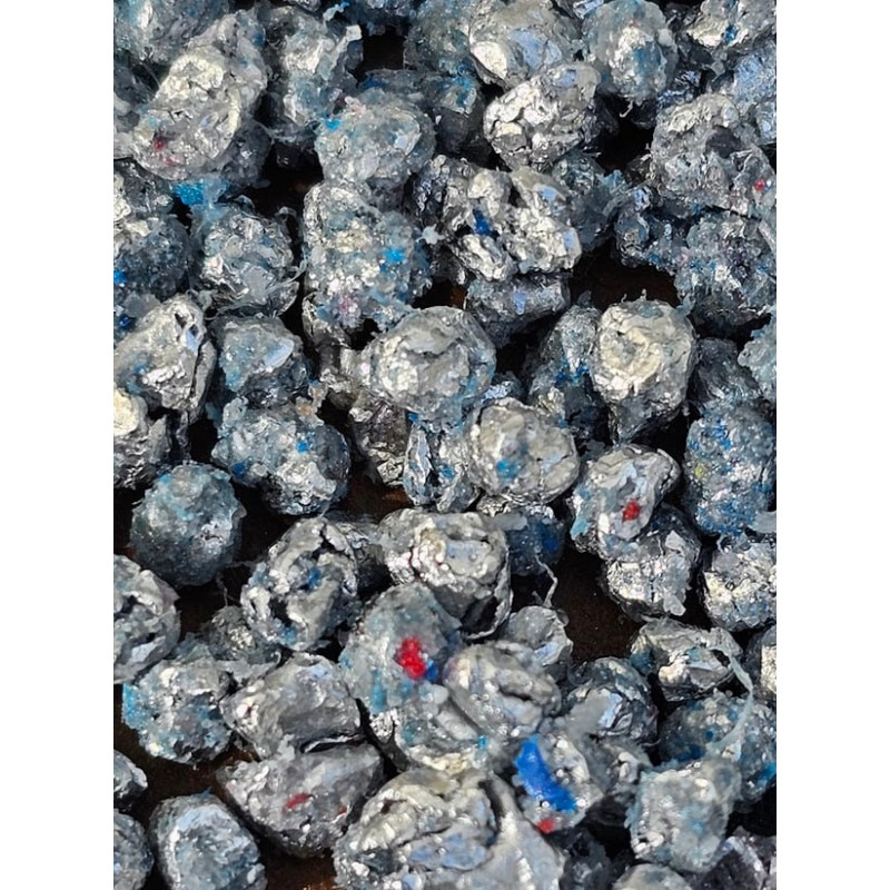 Granulés d'aluminium 99% Alu recyclé de haute qualité 100g-10kg