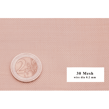 cuivre tissé 30-200 mesh large 50mm-300mm CW008A СU-OF grille