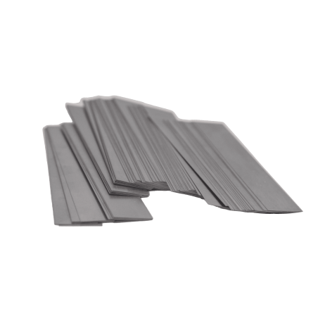 Tungstène 99% Métal pur 0.2x20x104mm Bande métallique de tungstène