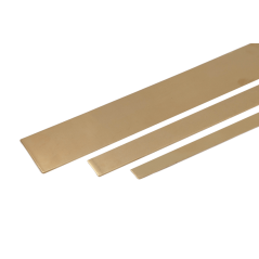 Barre plate en laiton 2.0401 CW614N bandes de tôle 20x0,5 mm-90x6 mm découpe bandes