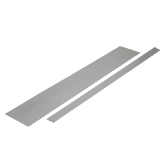 Barre plate en acier inoxydable 316 Ti 1.4571 V4A, bandes de tôle 20x0,5 mm-90x6 mm, découpe, bandes