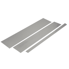 Barre plate en acier inoxydable 316 Ti 1.4571 V4A, bandes de tôle 20x0,5 mm-90x6 mm, découpe, bandes