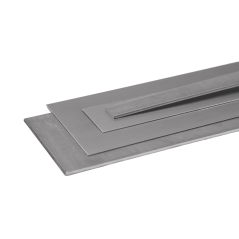 Barres plates en acier S235, bandes de tôle 20x0,5 mm–90x6 mm découpe en bandes