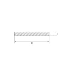 Acheter acier galvanisé bandes de tôle de 0.5x20mm à 6x90mm barres plates découpées bandes