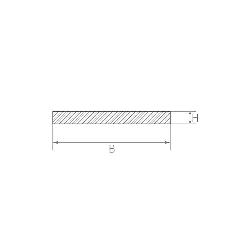 acheter Titane Grade 5 bandes de tôle 3.7165 de 20x0.5mm à 90x9mm barres plates découpées en bandes